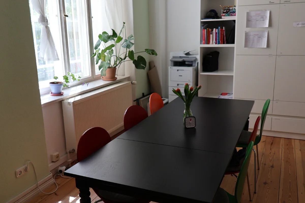 Besprechungsraum in der Feurigstraße
